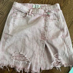 We the free asymmetrical skirt